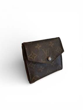 Vintage Louis Vuitton Monogram Porte Monnaie Billets Trifold Elise Wallet